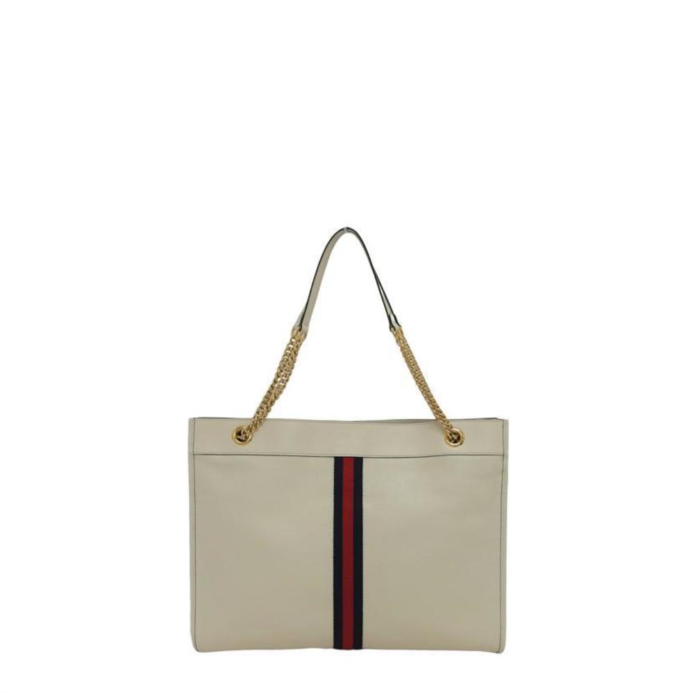 Gucci Tiger Tote Head Raja Chain Bag Ivory Tote Large